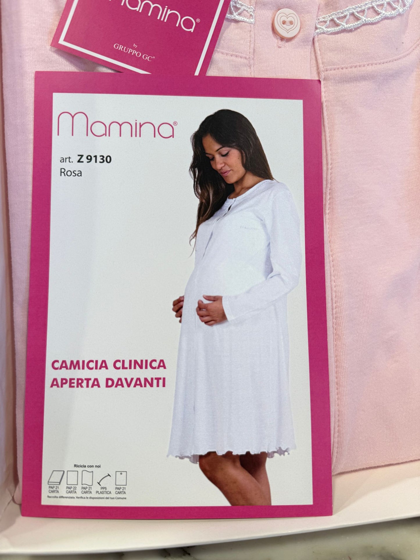 MAMINA - CAMICIA CLINICA - APERTA AVANTI