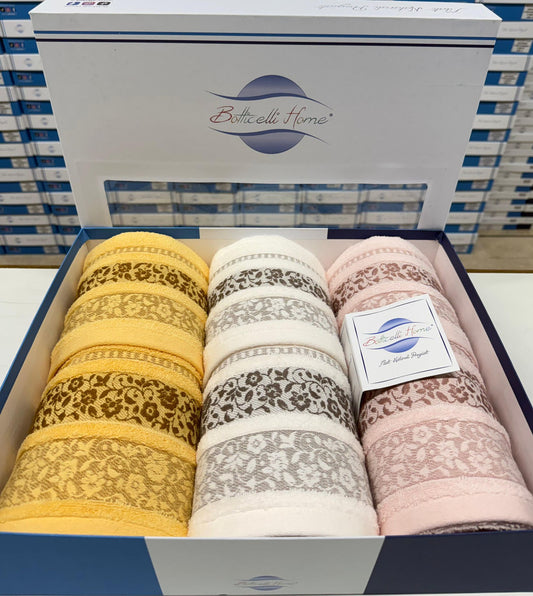 Asciugamani 3+3 Botticelli home
