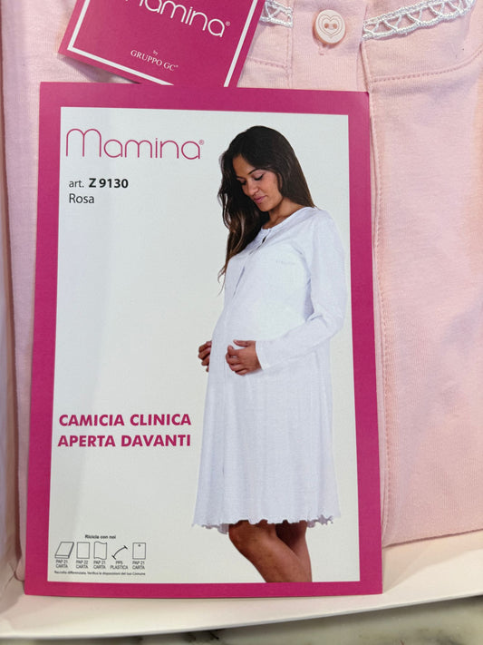 MAMINA - CAMICIA CLINICA - APERTA AVANTI