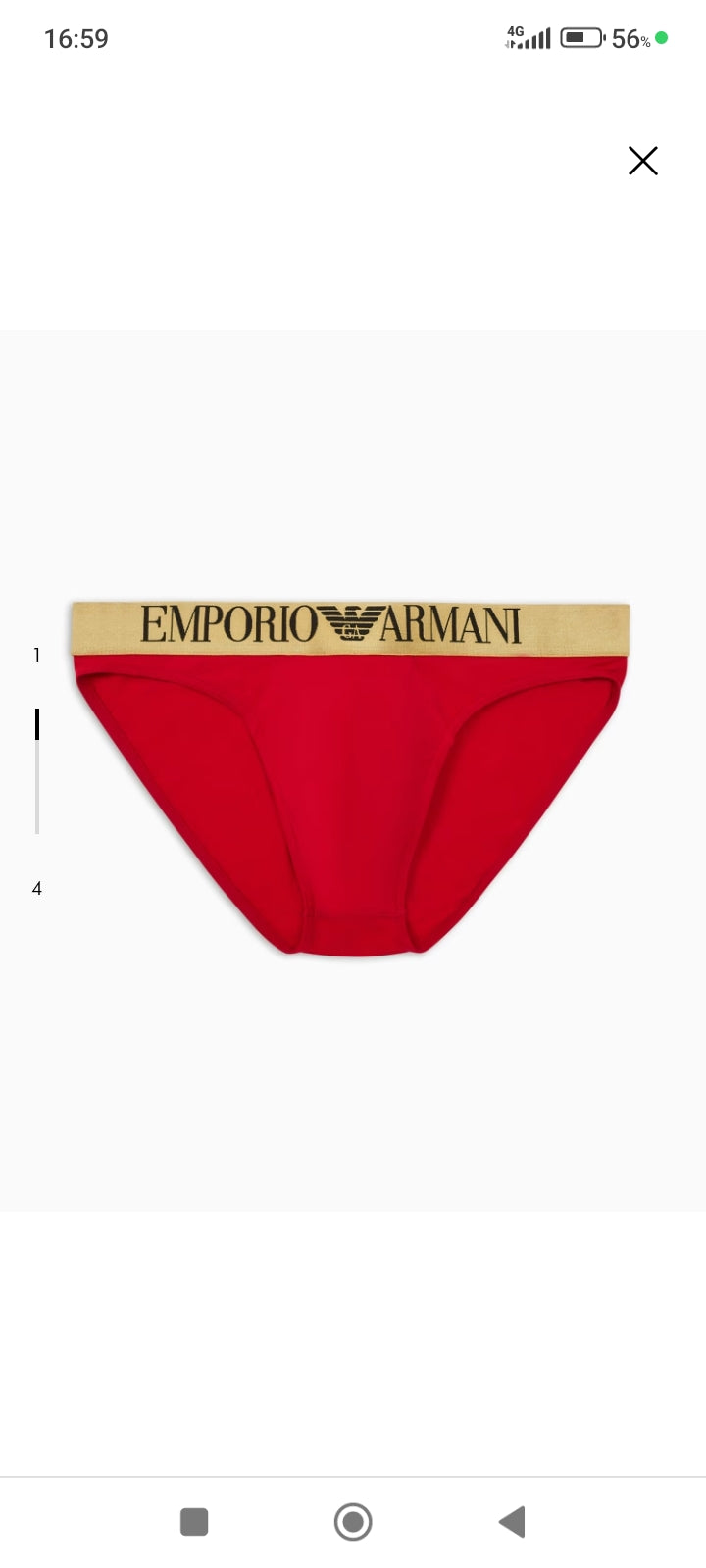 Slip Armani